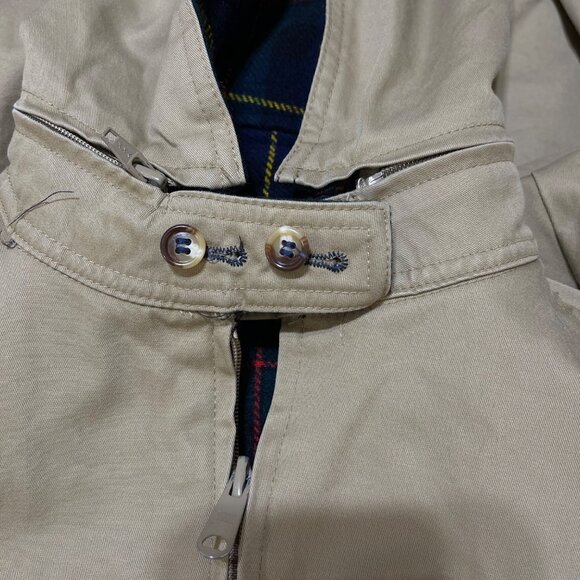 Unbranded Men's Field Jacket Reversible Flannel Hood Size READ XL Extra Large - Picture 10 of 12